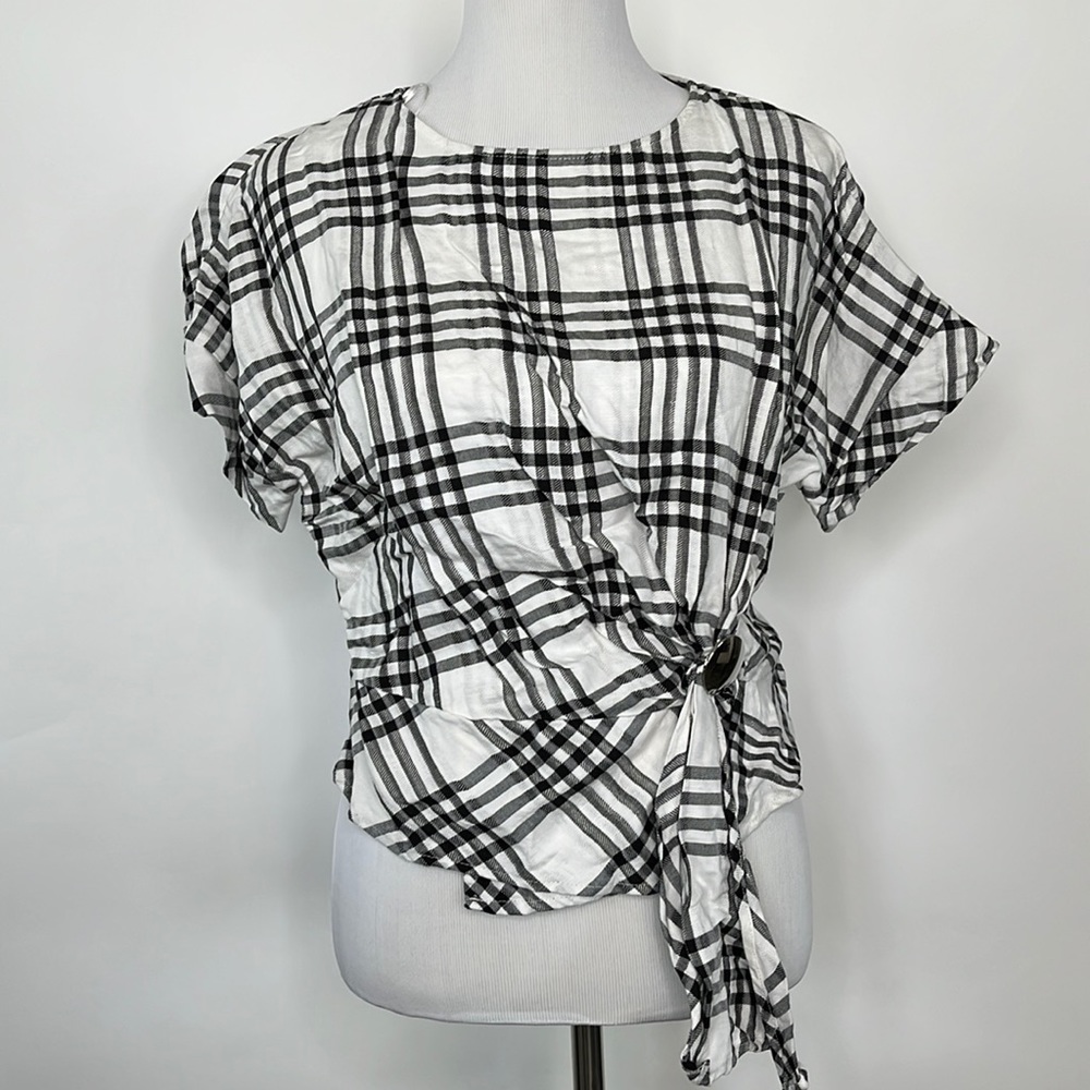 ZARA BASIC SHORT SLEEVE TOP